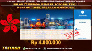 Bukti JP Kemenangan TOGEL PASARAN HONGKONG 02 APR 25