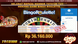 Bukti JP Kemenangan GAME BINGO ROULETTE 06 APR 25