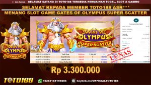 Bukti JP Kemenangan SLOT GAME GATES OF OLYMPUS SUPER SCATTER 18 MEI 25