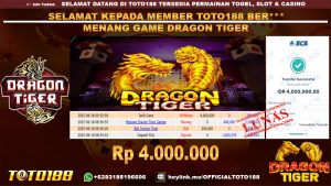 Bukti JP Kemenangan GAME DRAGON TIGER 18 JUN 25