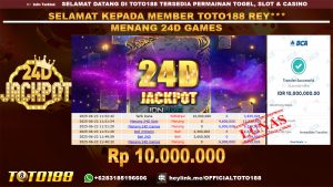 Bukti JP Kemenangan 24D GAMES 23 JUN 25